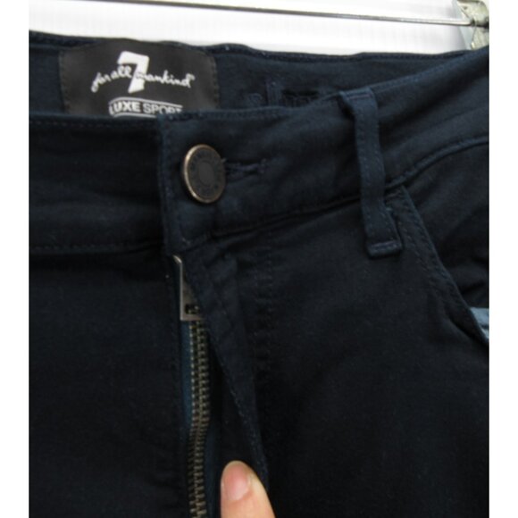 7 For All Mankind Jeans 34 Luxe Sport Slim Fit Denim Stretch 34X25 - Picture 2 of 10